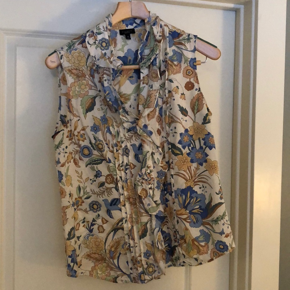 Floral Sillk Blouse